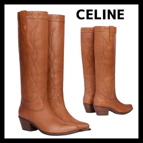 celine western boot|celine women's wedges.